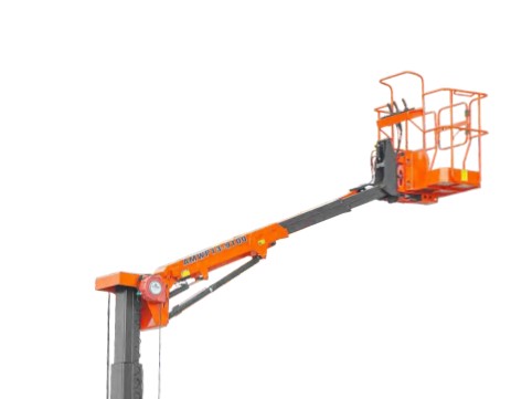 Модели мачтовых подъёмников с горизонтальным вылетом