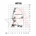 Диаграмма грузоподъемности Коленчатый подъемник Aurora ART16J